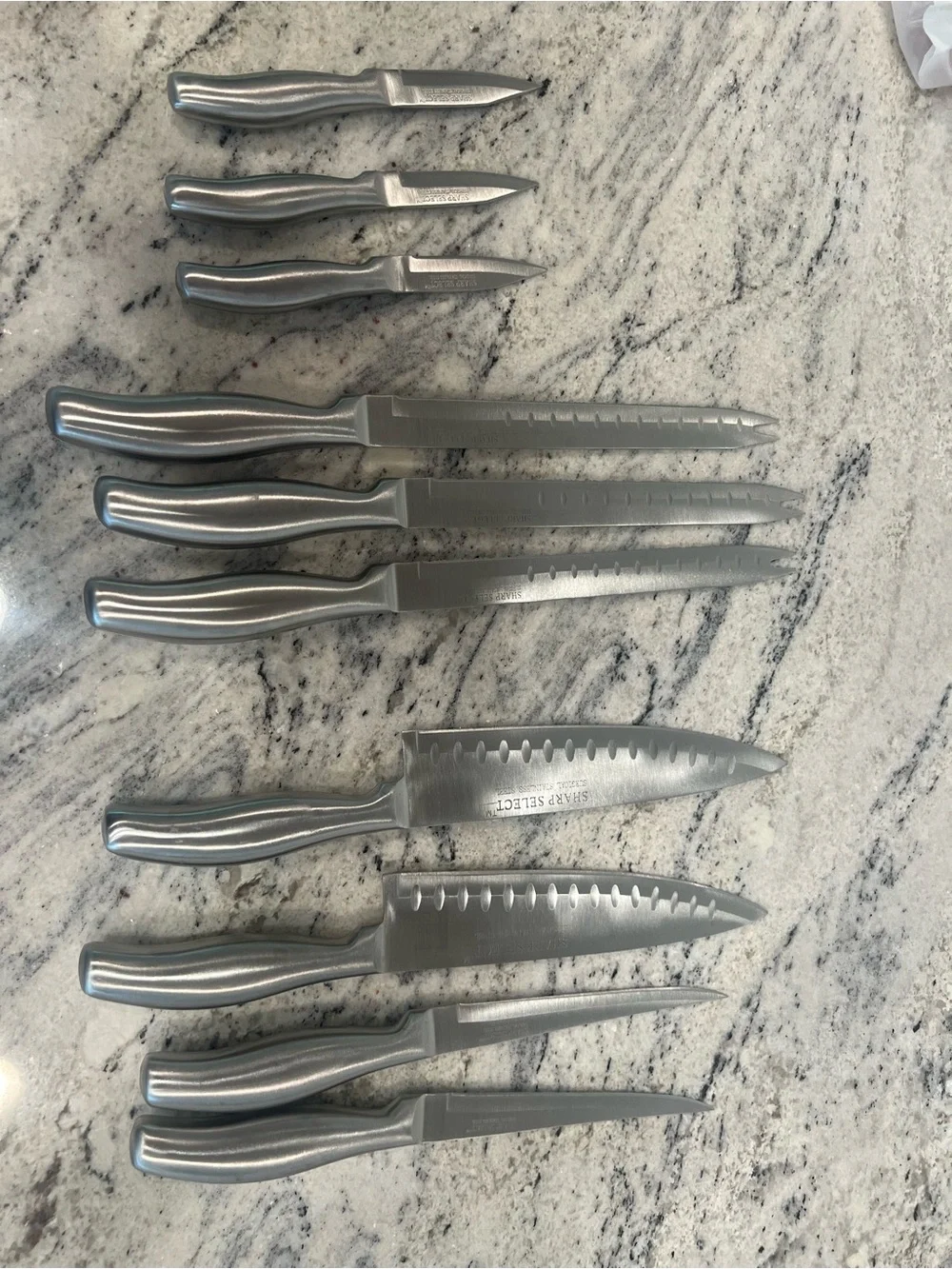 Sharp Select surgical Silver Stainless Steel Knife Set - 10 Piece